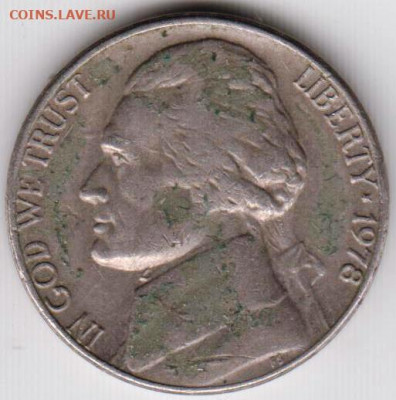 США 5 центов 1978 г. до 13.07.22 г. в 23.00 - 063