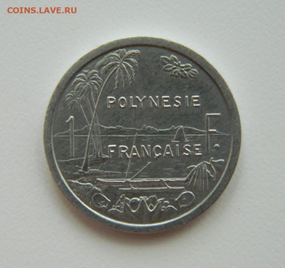 Французская Полинезия 1 франк 1999 г. (Лодки) до 18.07.22 - DSCN1249.JPG