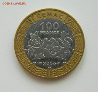 Центральная Африка (ВЕАС) 100 франков 2006 г. до 18.07.22 - DSCN1245.JPG