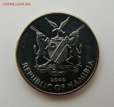 Намибия 5 центов 2000 г. (Юбилейная) Фауна до 21.07.22 - DSCN1542.JPG