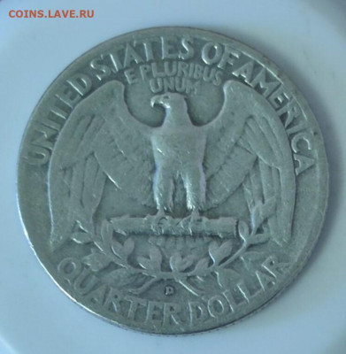 США ¼ доллара, 1952D - 1952D a