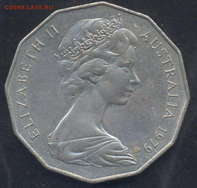 Австралия 50 центов 1979 г. 17.08.2022 г. 22 -00 МСК. - Австралия 50 1