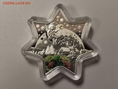 2 дол 2012 Ниуэ - Рождественская звезда, серебро, до 19.10 - Я Рожд.звезда-3