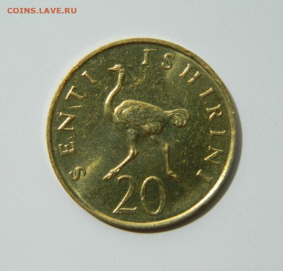 Танзания 20 центов 1981 г.(Фауна) до 27.10.22 - DSCN0155.JPG