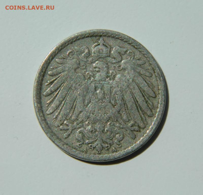 Германия 5 пфеннигов 1898 г. "А" до 27.10.22 - DSCN6230.JPG