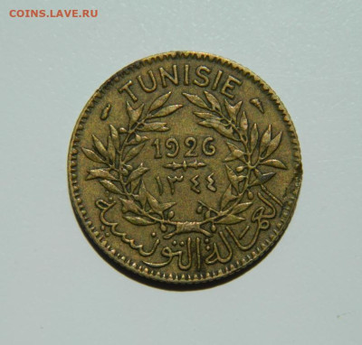 Французский Тунис 1 франк 1926 г. до 27.10.22 - DSCN0289.JPG
