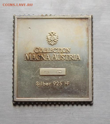 Почтовая марка в серебре Австрия 50 крон - IMG_2783.JPG