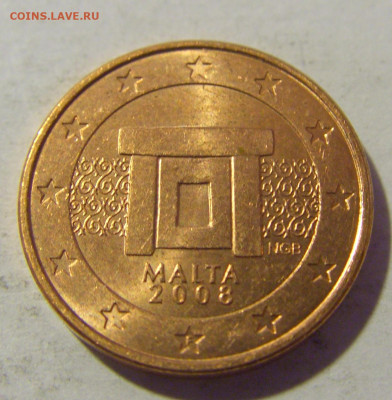 1 евроцент 2008 Мальта №1 25.11.2022 22:00 МСК - CIMG0677.JPG