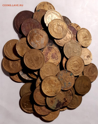 65 монет 3 копейки с 1924 по 1957 гг - 20221215_165045[1]