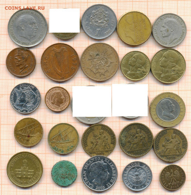 монеты разные 2 от 5 руб. фикс цена, до ухода в архив - лист 2а 001