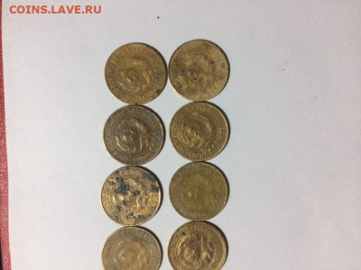 Погодовка СССР: 1коп - 8 монет 1926-1933, есть нечастые Дене - 1к ссср 8шт А ДенеШ