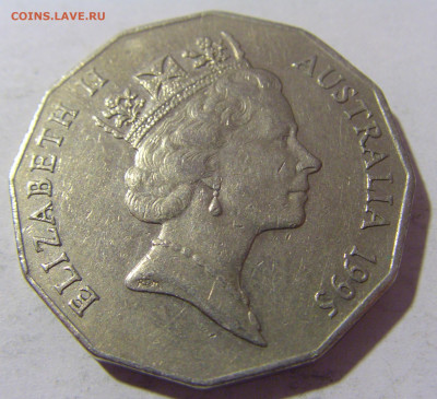 50 центов 1995 Данлоп Австралия №1 24.12.22 22:00 М - CIMG5247.JPG