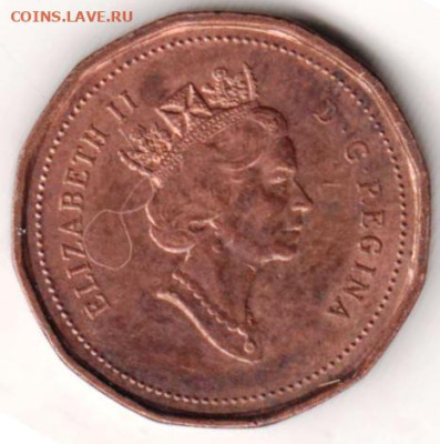 КАНАДА 1 цент 1991 г. до 01.01.23 г. в 23.00 - 033