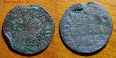 2 монеты копейки Петра I до 21:00 07.01.2023 - cc2