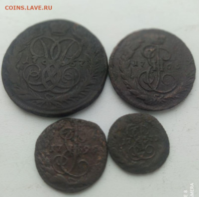 4 монеты Екатерины и Елизаветы до 20.01 в 22.00 - л1_3