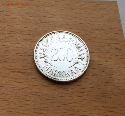 Финляндия 200 марок 1956 Серебро - IMG_4443.JPG