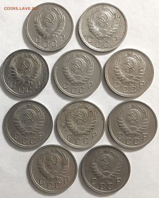 10 монет 10 копеек 1940 - D14E7543-7F9D-4E03-BF55-3765B627C057