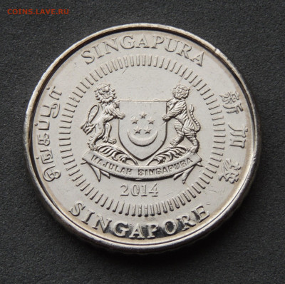 Сингапур 50 центов 2014 до 26.01 - Сингапур 50 центов .JPG