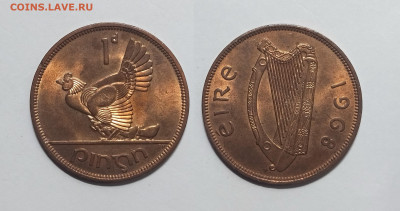 Ирландия 1 пенни 1968 года - 21.02 - IMG_20230215_072619