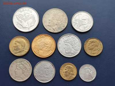 Набор монет Бразилии 11 шт до 07.03.2023 года в 22.00 - IMG_20230227_143551