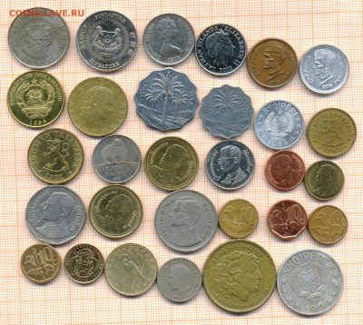 монеты разные 15 от 5 руб. фикс цена, до ухода в архив - лист 15а 001