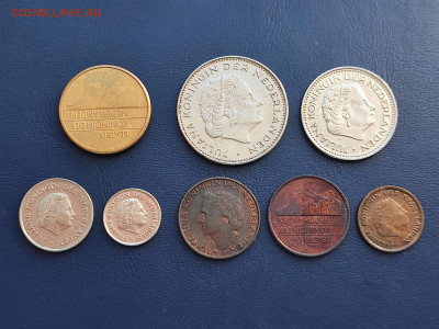 Набор монет Нидерланды 8 шт до 27.03.2023 года в 23.00 - IMG_20230320_154918