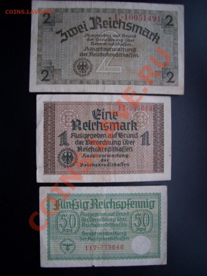 Боны 3-й Рейх (0.5,1,2,5,20,50 марок) - 1913 002