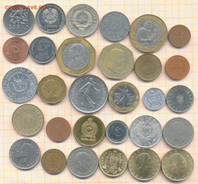 монеты разные 7 от 5руб. фикс, до 5.04.2023 г.08.00поМоскве - лист 7а 001