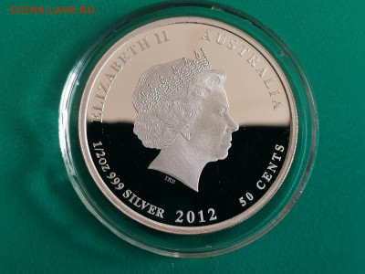 50 центов 2012 Австралия- Кукабарра, Ag999, до 20.04 - Я Кукабарра-2