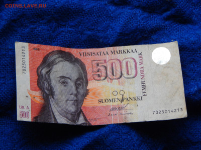 Финляндия 500 марок 1986г На оценку... - DSCN0446.JPG