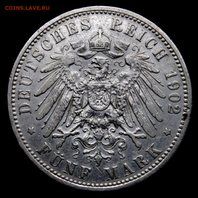 Германия Пруссия 5 марок 1902 до 27.04 в 22:10 - Германия. Пруссия 5 марок 1902_2