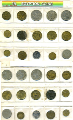 3 набора монет Египта до 25.05 22:00 - 15Egipt