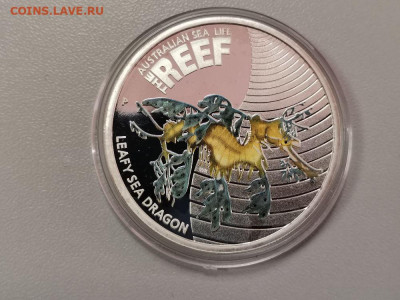 50 центов 2009 Австралия, Морской дракон, Ag999, до 29.05 - ЯЯ Морской дракон-1