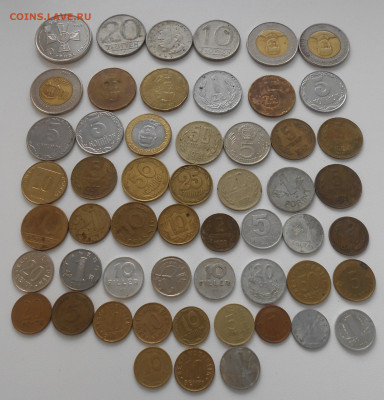 Иностранные монеты (54 шт) до 01.06.23 22.00 - 4.JPG