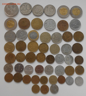 Иностранные монеты (54 шт) до 01.06.23 22.00 - 3.JPG