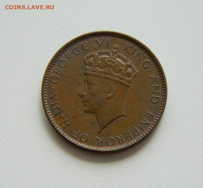 Британский Цейлон 1 цент 1942 г. до 01.06.23 - DSCN2859.JPG