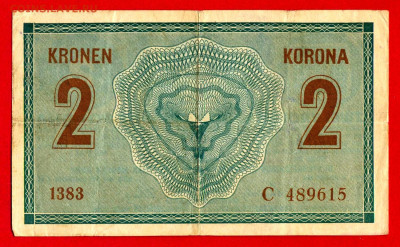 Австро-Венгрия, 1914 г. - 2 кроны до 21:00, 17.06.23 - 1914-2 кроны-2