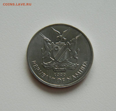 Намибия 5 центов 2000 г. (Юбилейная) Фауна до 02.08.23 - DSCN1763.JPG