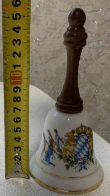 Фарфоровый колокольчик с деревянной ручкой(Германия) - IMG_8709