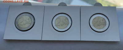 2 евро юбилейка Бельгия Мальта 2014 Монако 2013 UNC и т.д. - IMG_20230919_094709