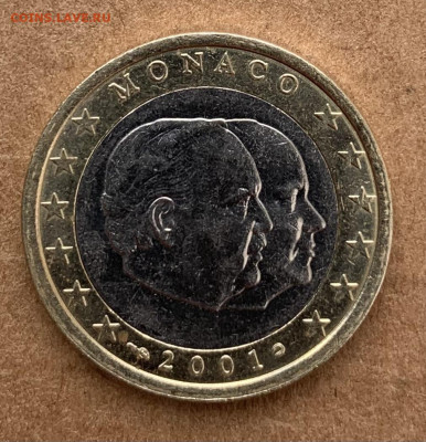 Монако. 1 Евро 2001г - IMG_6939