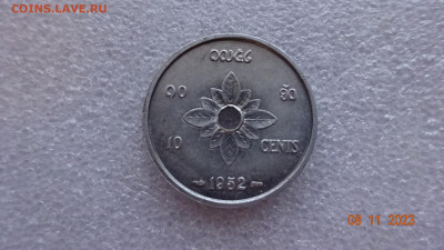 Лаос 10сантим 1952 - DSC04062.JPG
