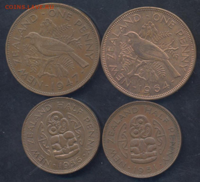 2 пенни- полукрона 1947-1965 г.г.14.1 - Пенни