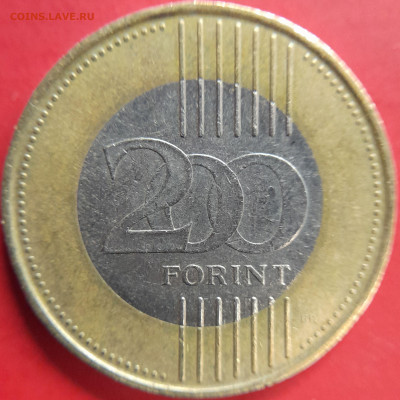 Венгрия – 2010 – 200 форинтов  – до 22:00, 18.11.2023 - 2010-2