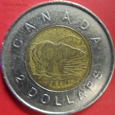 Канада – 1996 – 2 доллара  – до 22:00, 18.11.2023 - 1996-2