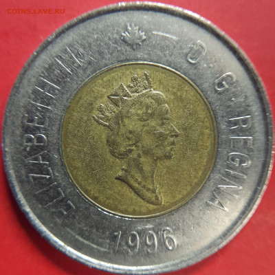Канада – 1996 – 2 доллара  – до 22:00, 18.11.2023 - 1996-1