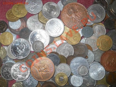 Лоты кг. монет мира - 12258-2