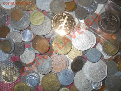 Лоты кг. монет мира - 12259-3