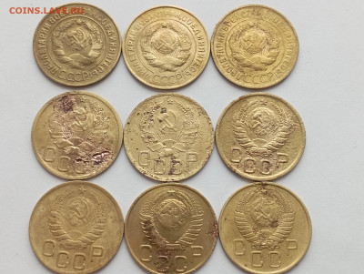 9 монет 3 копейки 1928-57гг 18.11, 22:00 - IMG_20231116_131038
