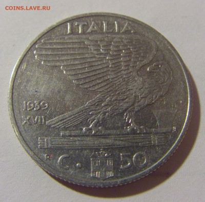 50 чентезимо 1939 Италия №1 25.11.2023 22:00 МСК - CIMG9740.JPG